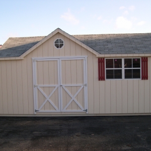 12x20 Chateau With Painted T1-11 Siding